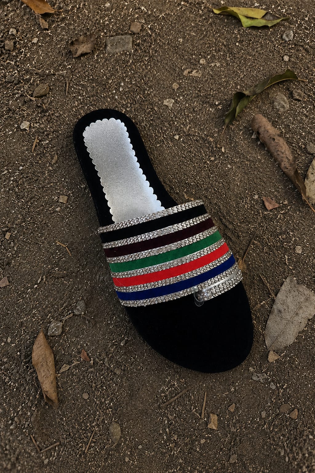 Noor Velvet Slippers